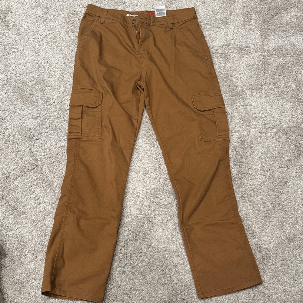 Dickies Men’s Cargo Pants — Caramel Brown